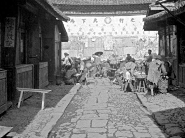老城记忆，1998年的云南丽江古城，那时候还没有人山人海的游客
