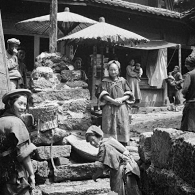 老城记忆，1998年的云南丽江古城，那时候还没有人山人海的游客